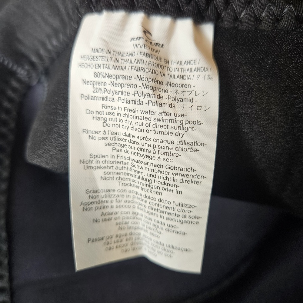 Ripcurl Women's Dawn Patrol Longsleeve Jacket Full Zip 1.5mm Size 10 - Picture 4 of 7